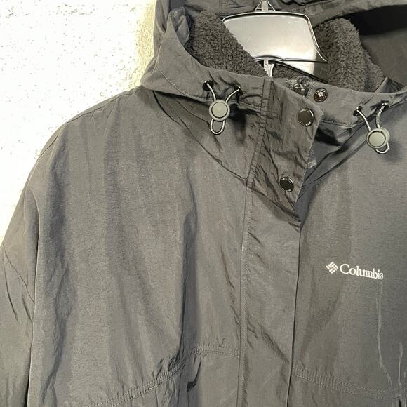 Columbia W Laurelwoods II Interchange Hooded Jacket black Large - Picture 9 of 13